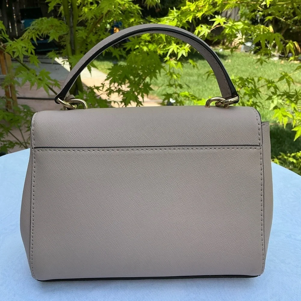 Michael Kors Light Pink Nude Satchel Crossbody Hand Bag